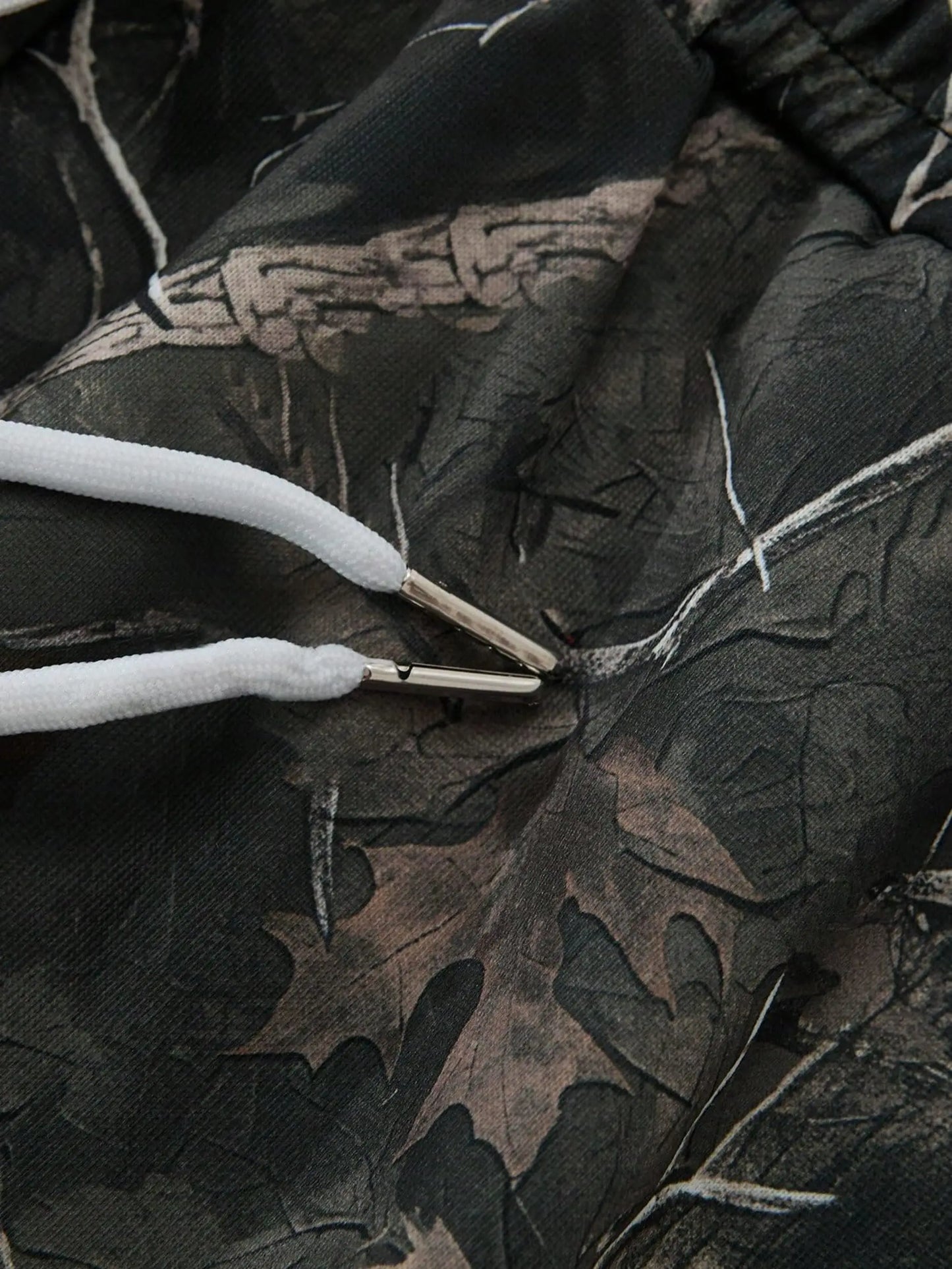 Men's Camo Sweatpants With Pockets Streetwear Style