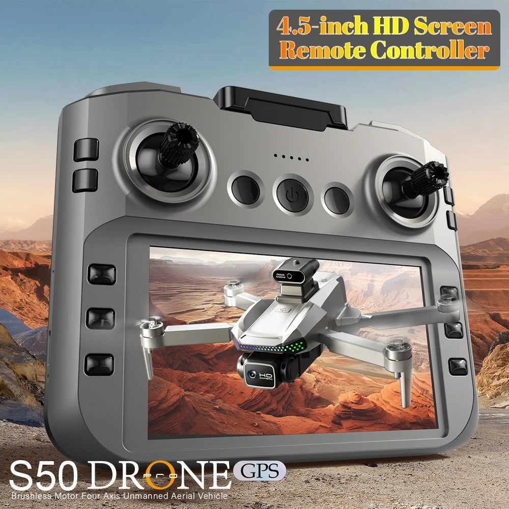 EY S50 Pro GPS Drone Dual Batteries And Obstacle Avoidance