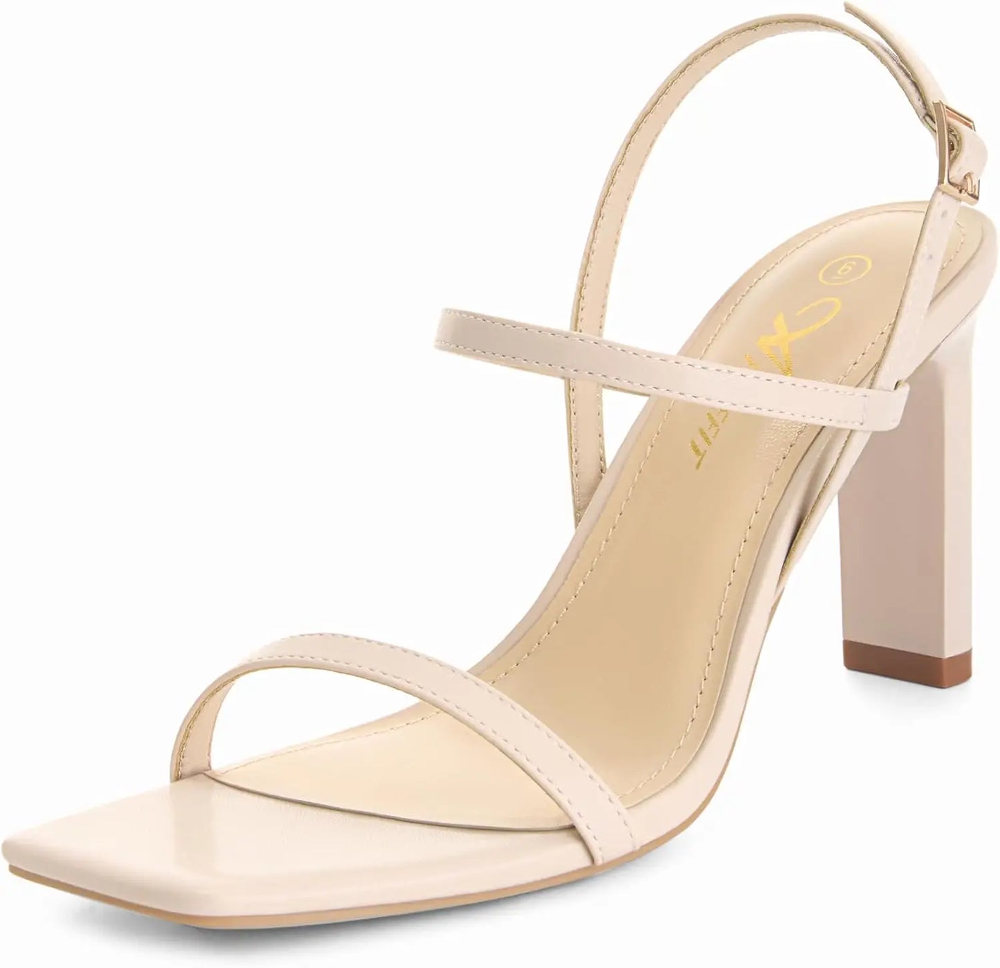 Women's Strappy High Heels Open Toe Ankle Strap Wedding Sandals