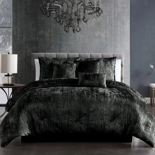 Comorter 7-Piece Bed Frame Set In Wood Construction