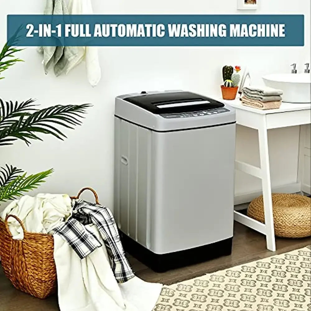 XMSJCN Compact Automatic Mini Washer And Spin Dryer