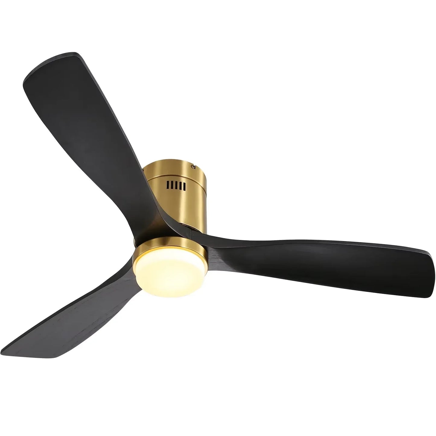 Sofucor Modern LED Ceiling Fan With Remote Control 6-Speed DC