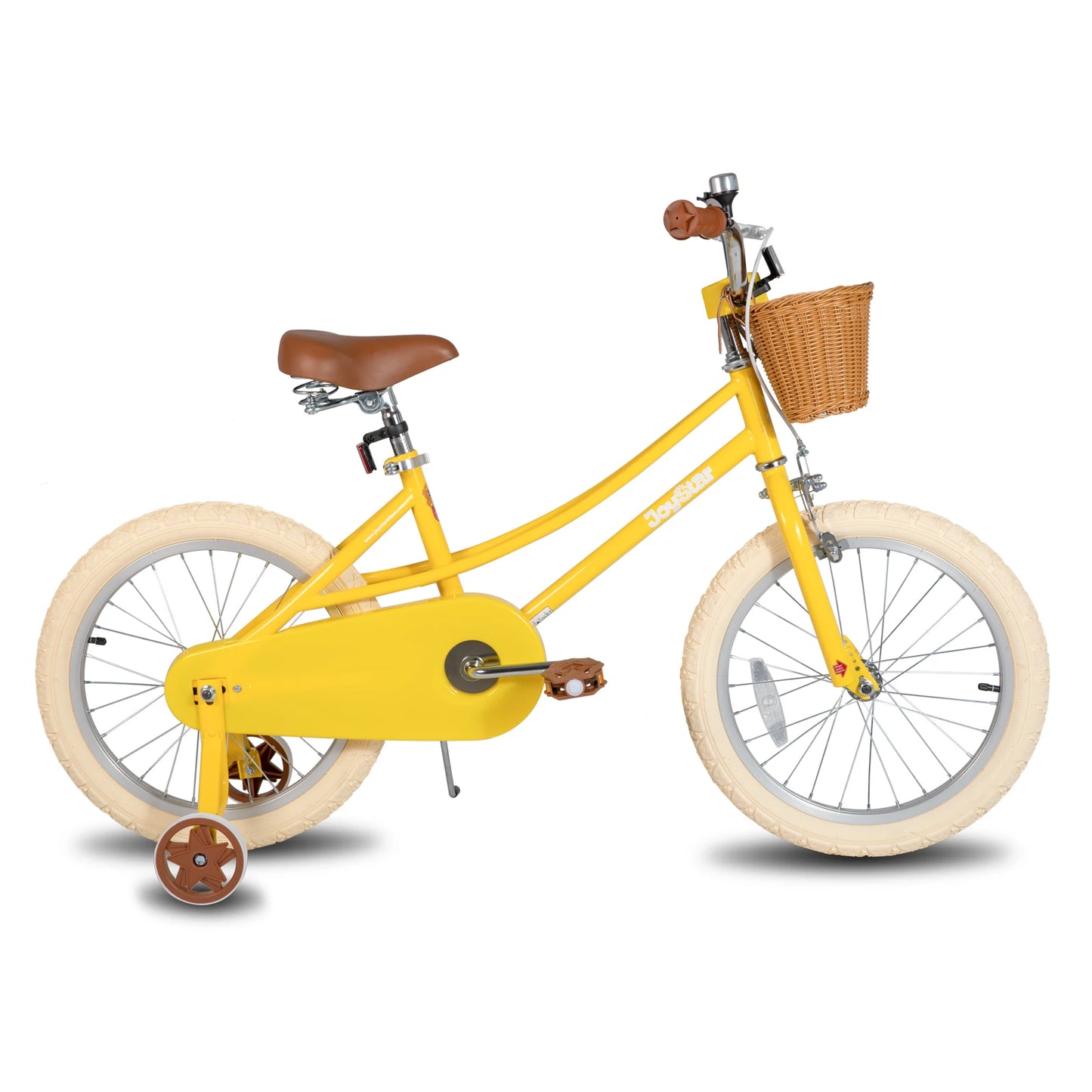 Joystar Kids Bike With Front Basket And Training Wheels