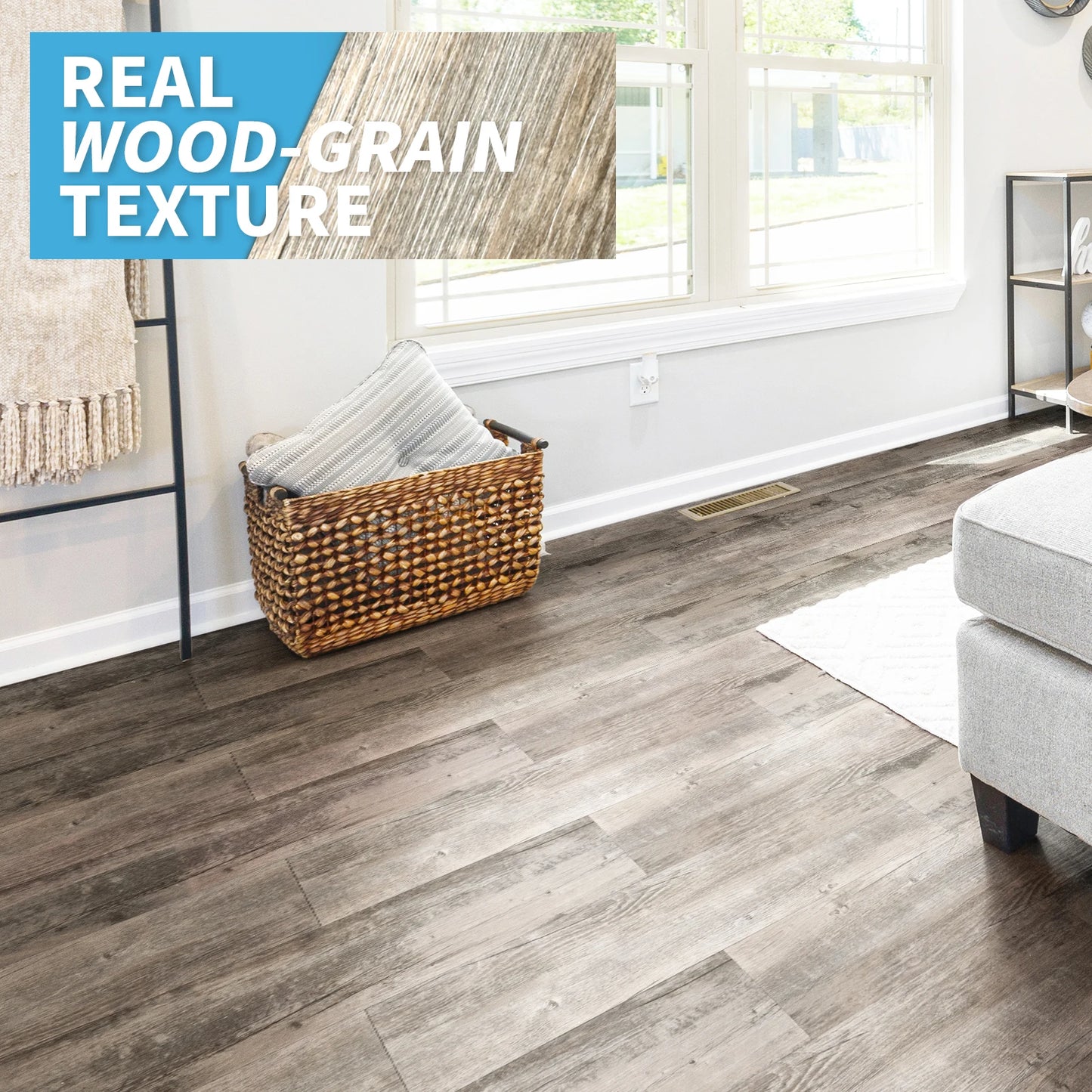 Peel And Stick Wood Look Vinyl Floor Tiles Self Adhesive