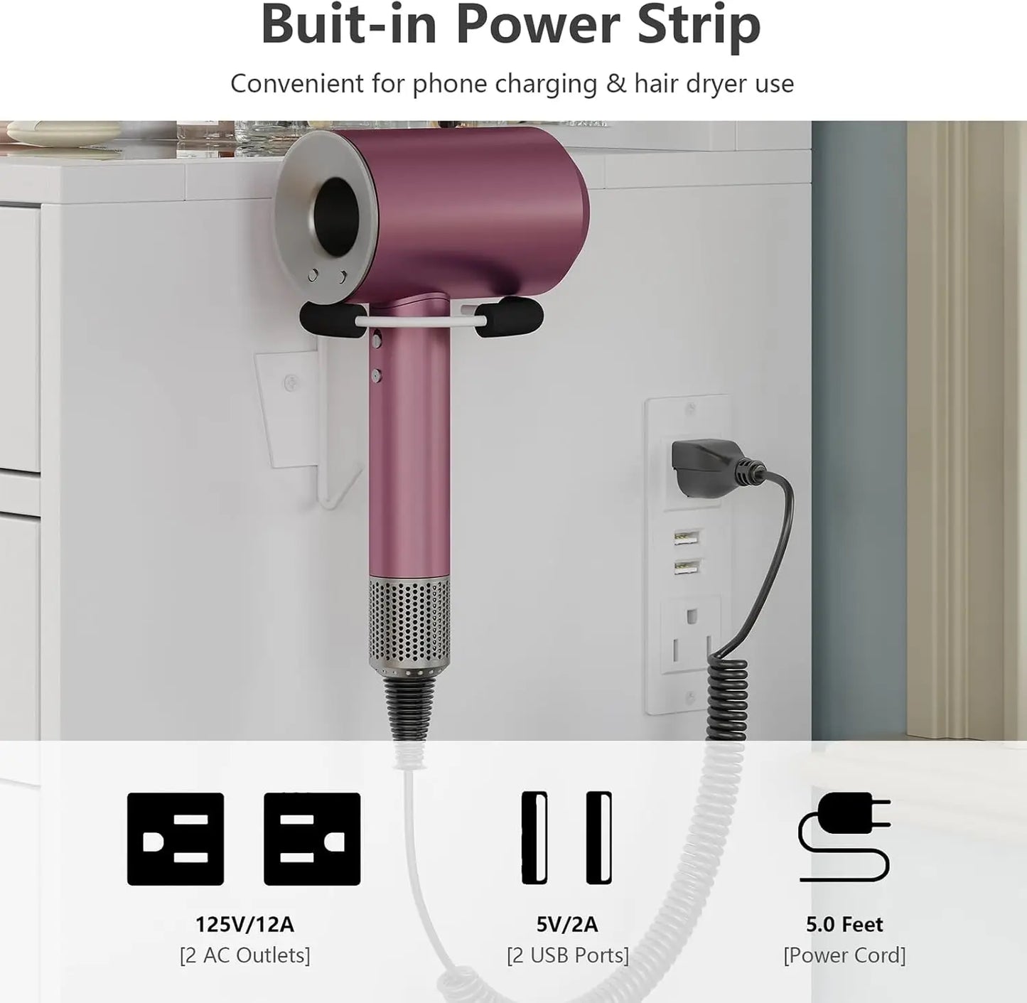 XMSJ Vanity Desk With Mirror 3 Color Lights And 15 Drawers