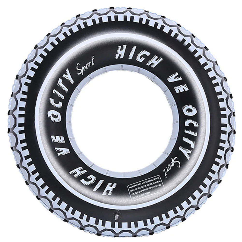 Shunmaii Inflatable Pool Float Tire Ring For Teens Beach