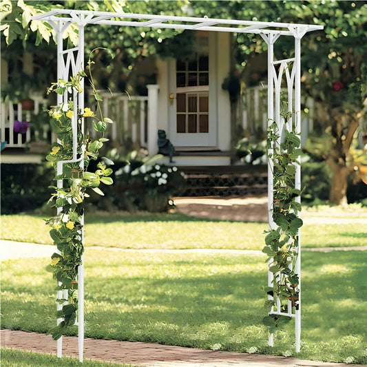 Frame Garden Arch Metal Wedding Arbor Trellis Pergola