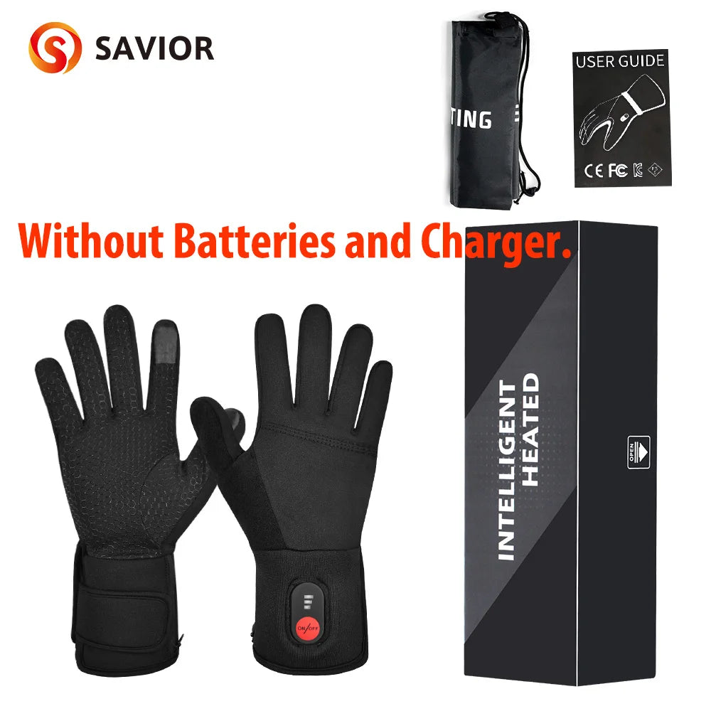 Snow Deer Rechargeable Thermal Heated Motorcycle Gloves