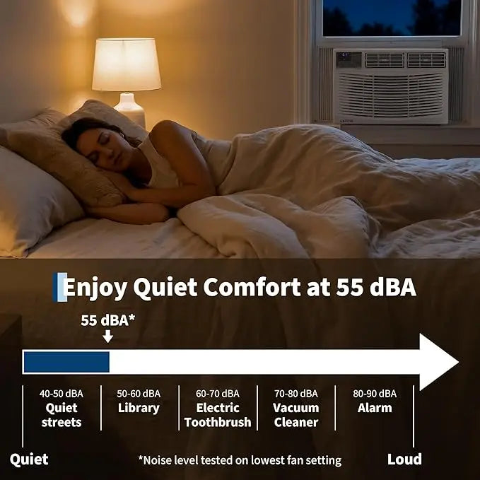 HiMISS Window Air Conditioner With WiFi And Remote Control